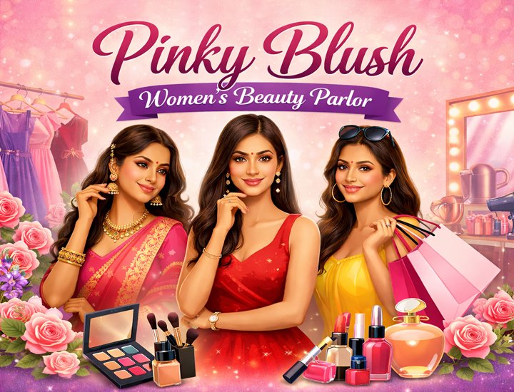 Pinky Blush Women's Beauty Parlor