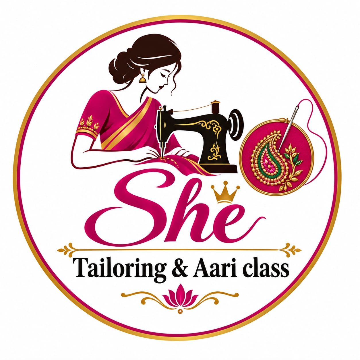 She Tailoring &amp; Aari Class