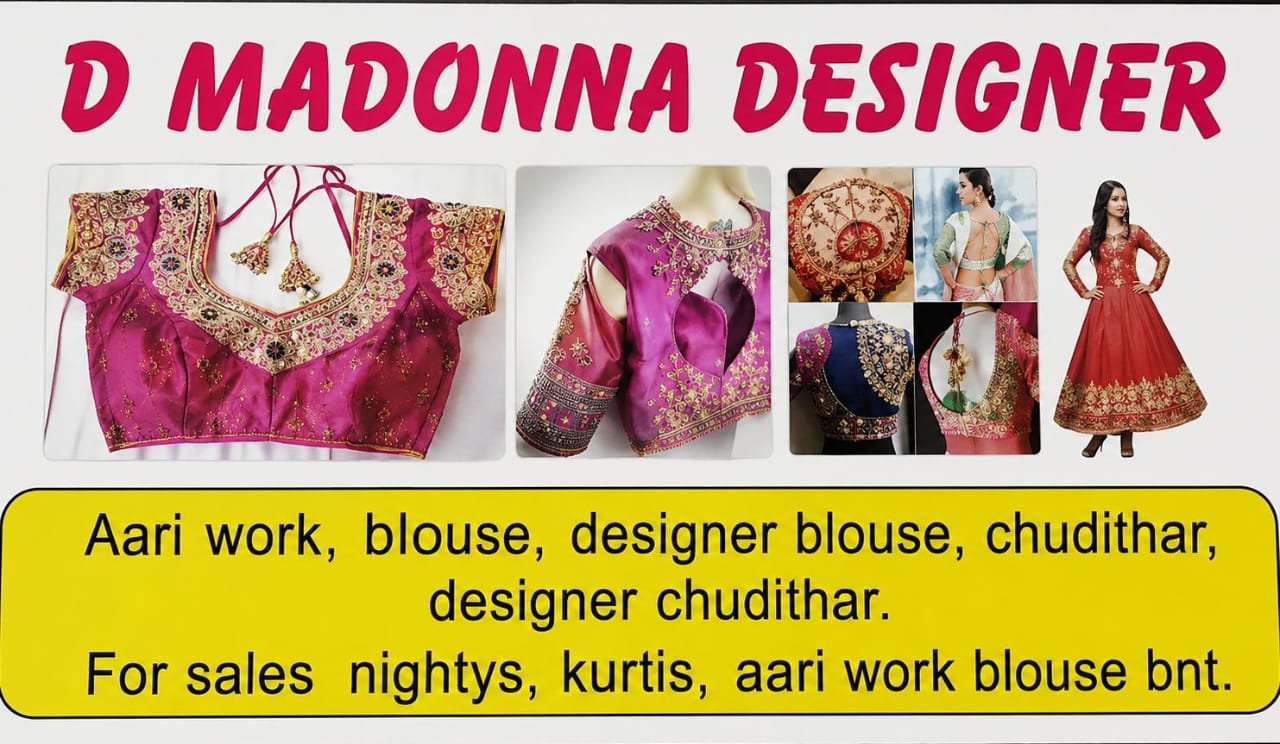 Aari work Madonna Designer